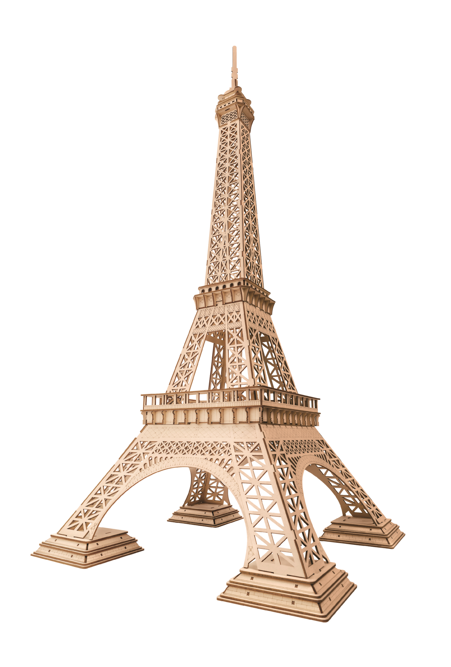 ROBOTIME 3D Wooden Puzzle Eiffel Tower DIY Assemble Toy Model Kit Gifts